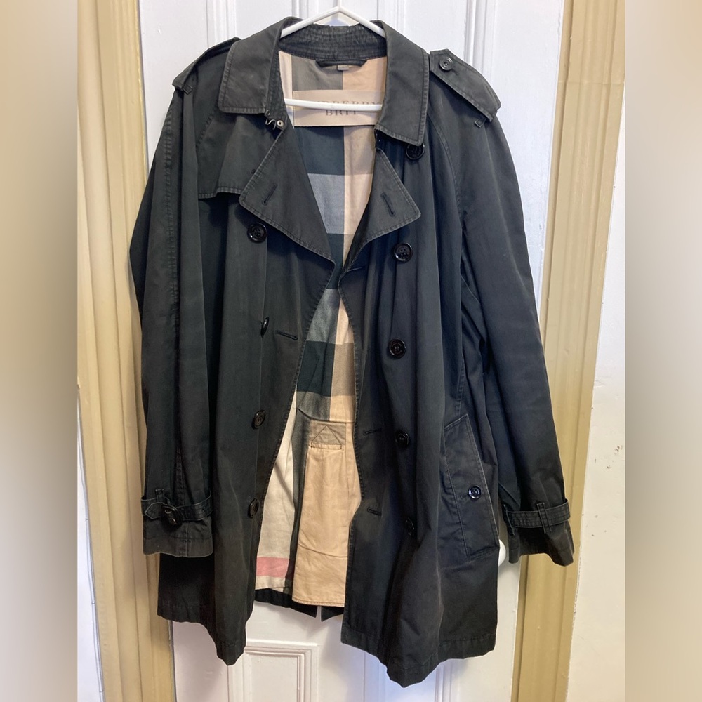 Burberry Brit Cotton Trench Coat